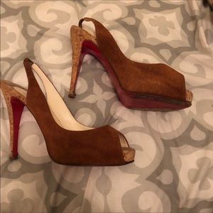 Christian Louboutin slingbacks
